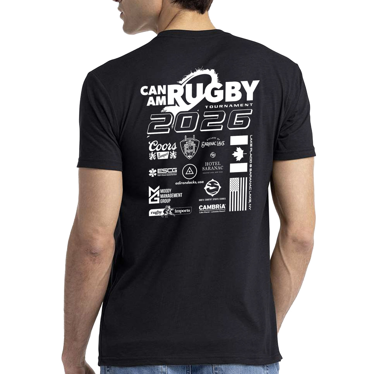 Rugby Imports CAN-AM Rugby 2026 Tournament T-Shirt