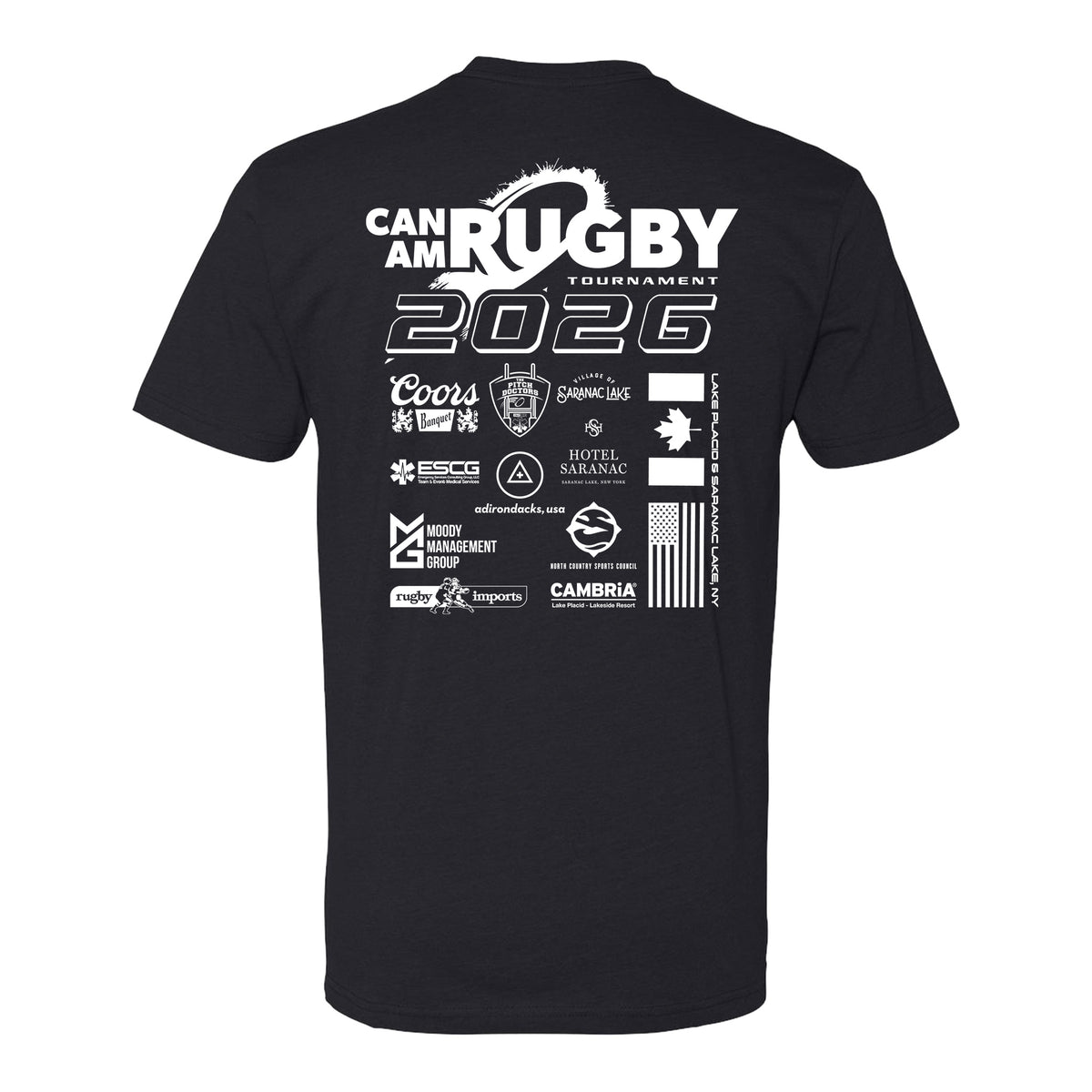 Rugby Imports CAN-AM Rugby 2026 Tournament T-Shirt