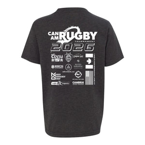 Rugby Imports CAN-AM Rugby 2026 Tournament T-Shirt - Youth