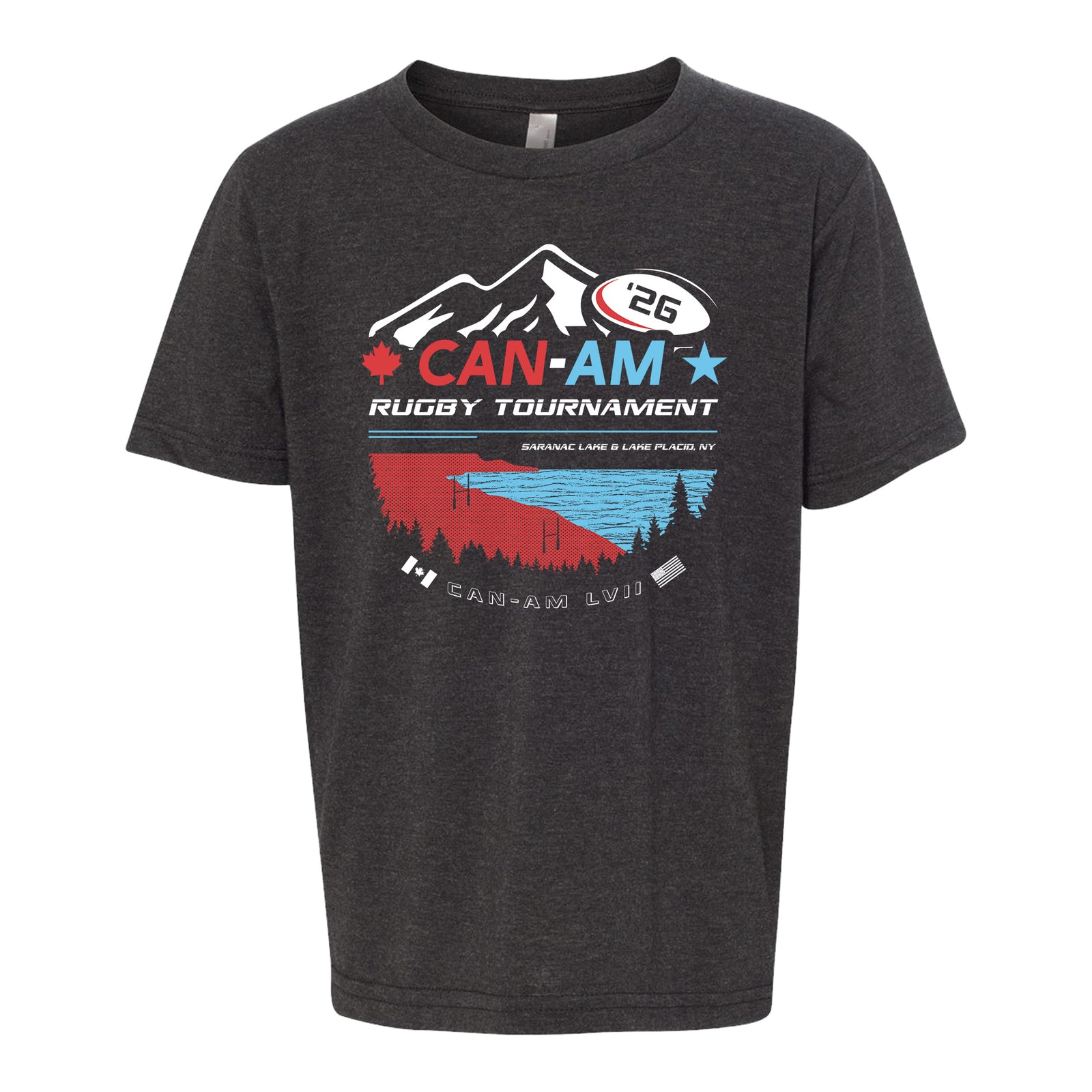 Rugby Imports CAN-AM Rugby 2026 Tournament T-Shirt - Youth