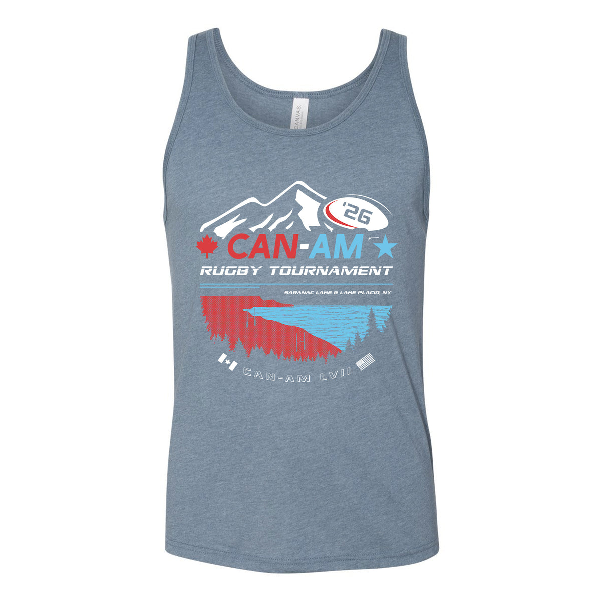 Rugby Imports CAN-AM Rugby 2026 Tournament Tank Top