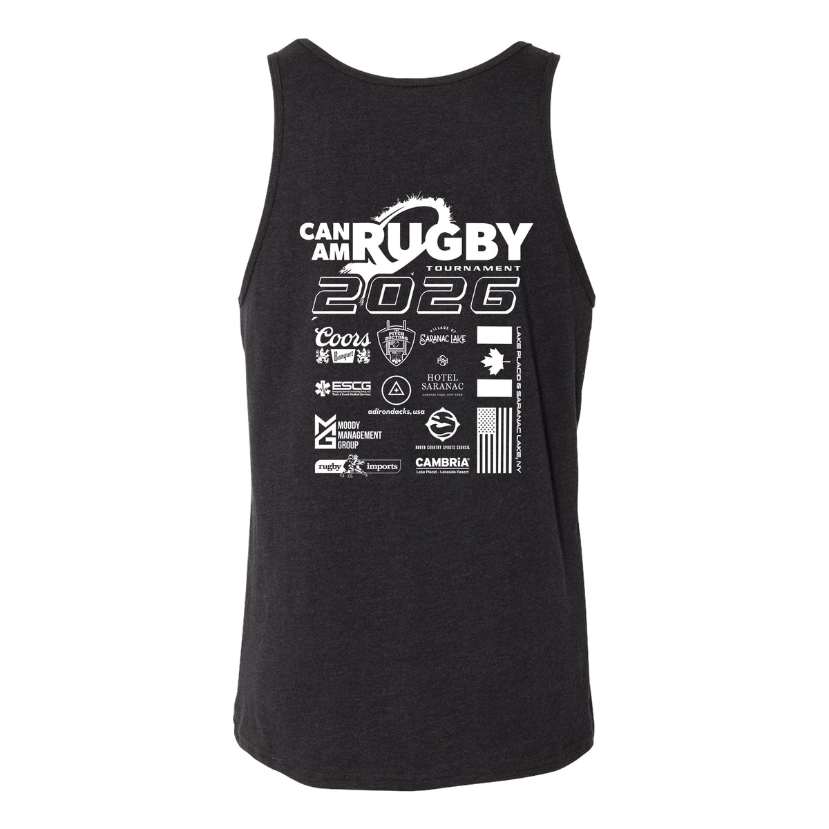 Rugby Imports CAN-AM Rugby 2026 Tournament Tank Top