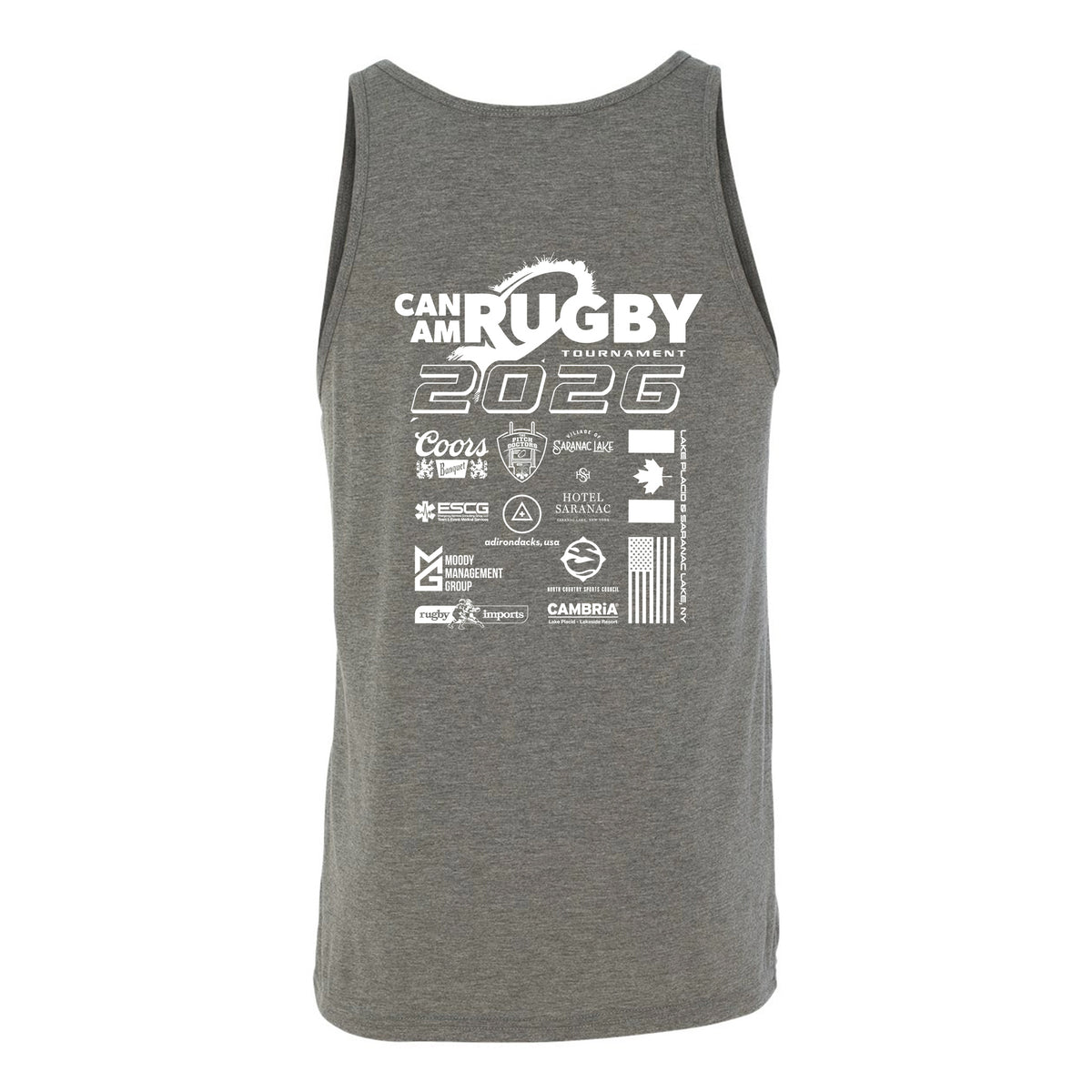 Rugby Imports CAN-AM Rugby 2026 Tournament Tank Top