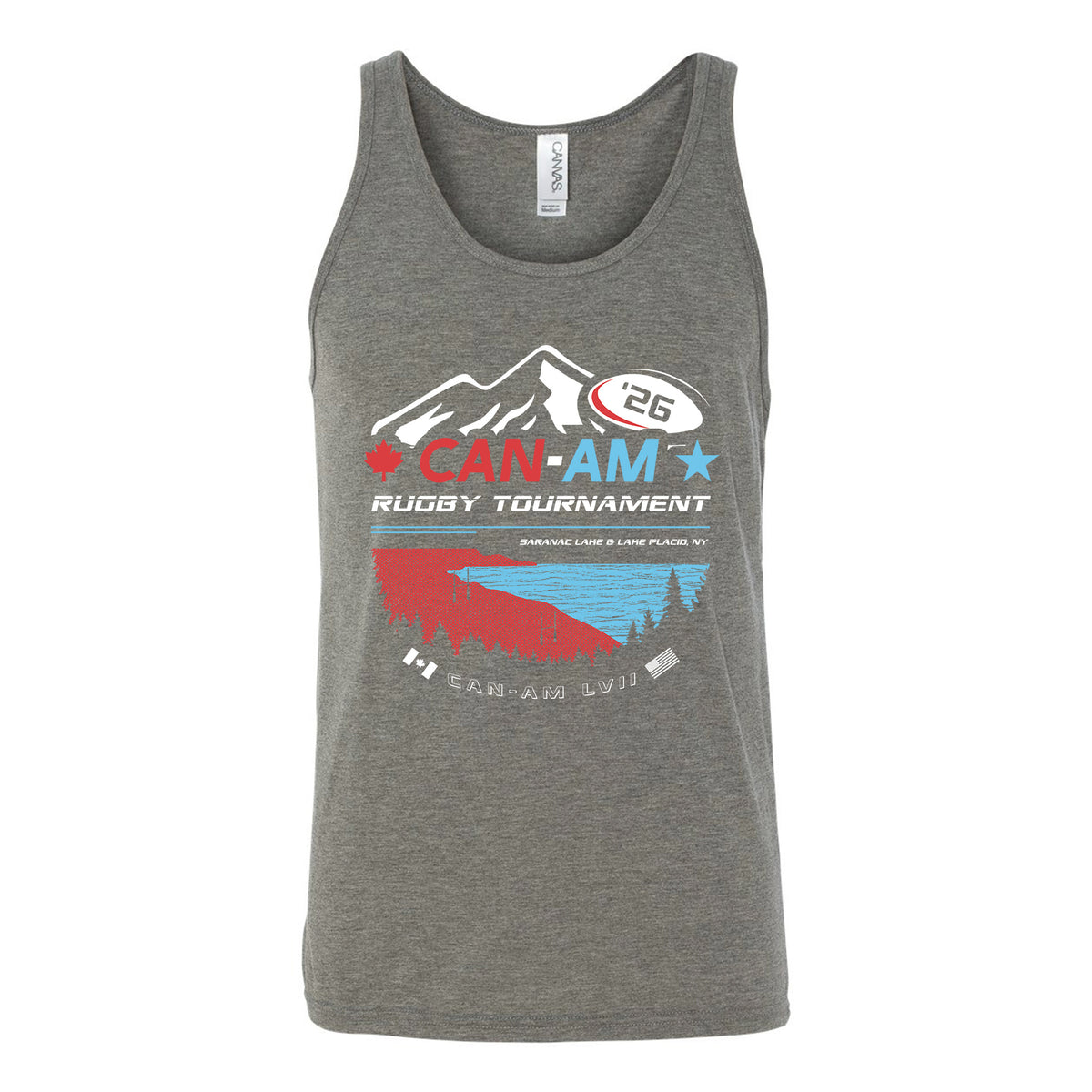 Rugby Imports CAN-AM Rugby 2026 Tournament Tank Top
