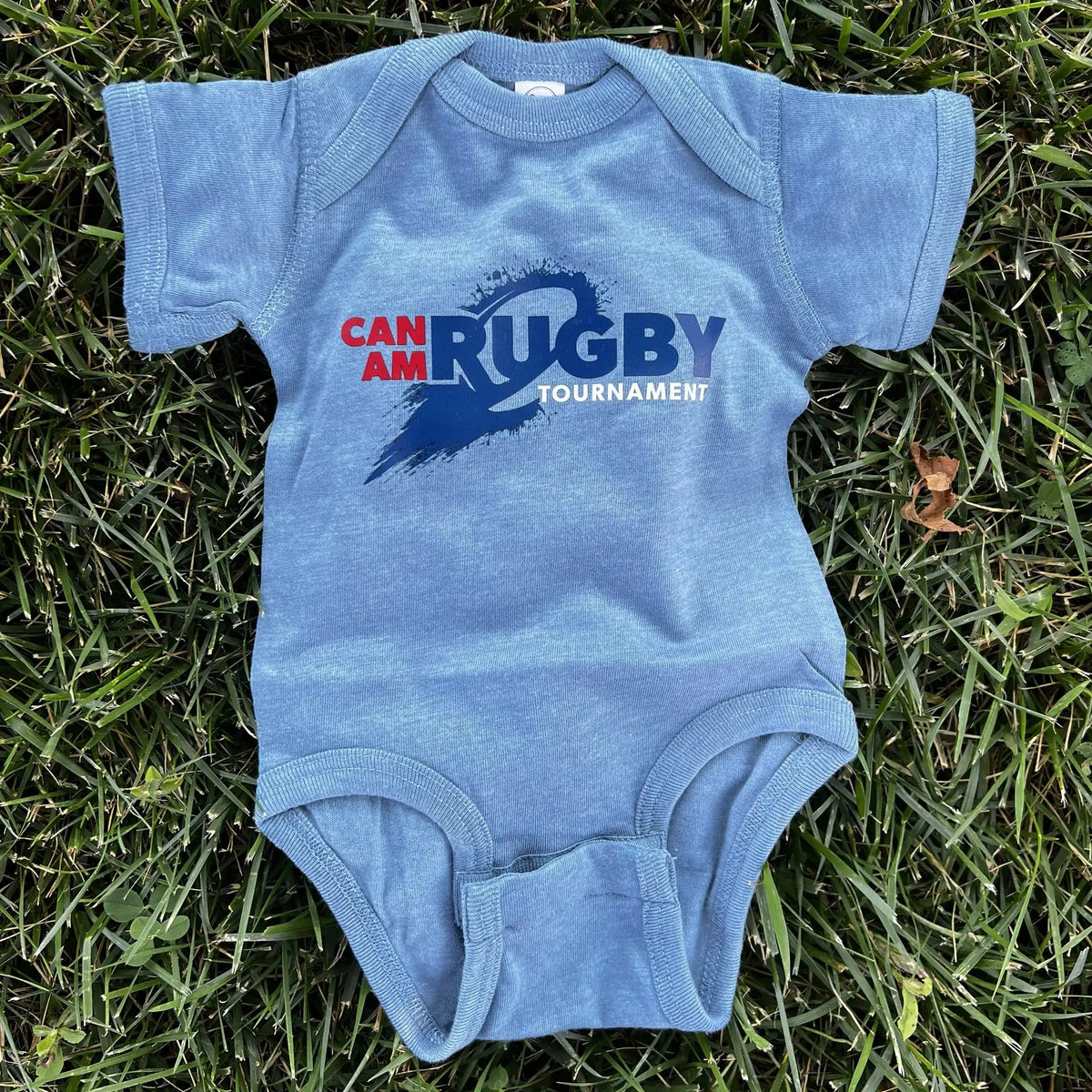Rugby Imports Can-Am Rugby Baby Onesie