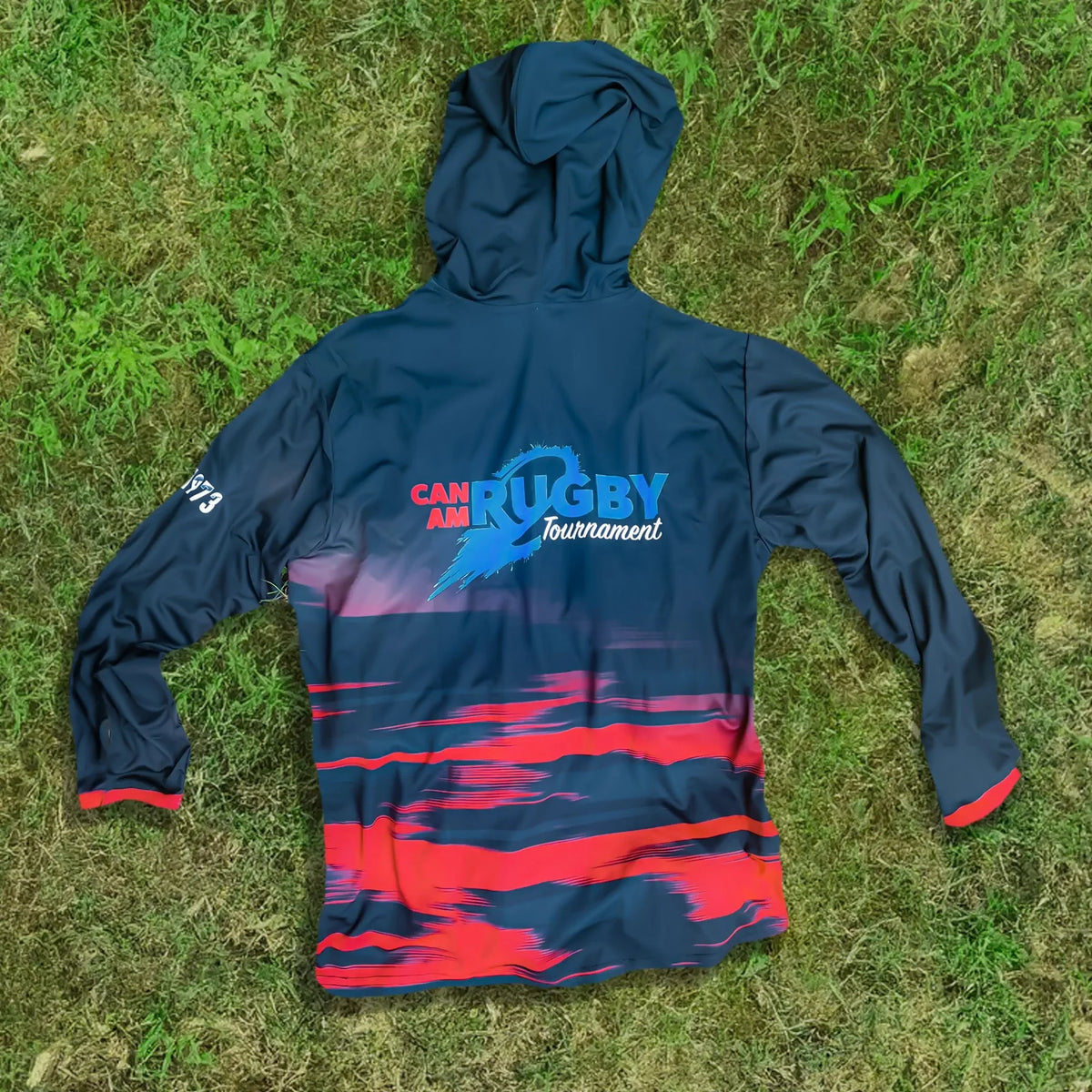 Rugby Imports Can-Am Rugby LS Hooded Performance Tee