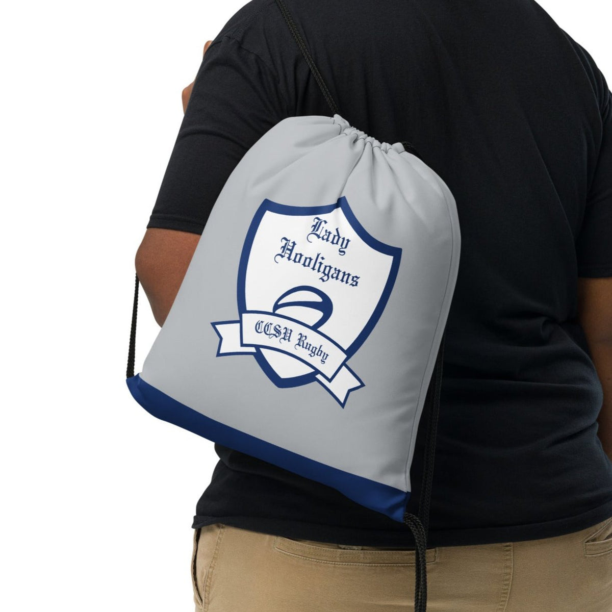 Rugby Imports CCSU Lady Hooligans Drawstring Bag