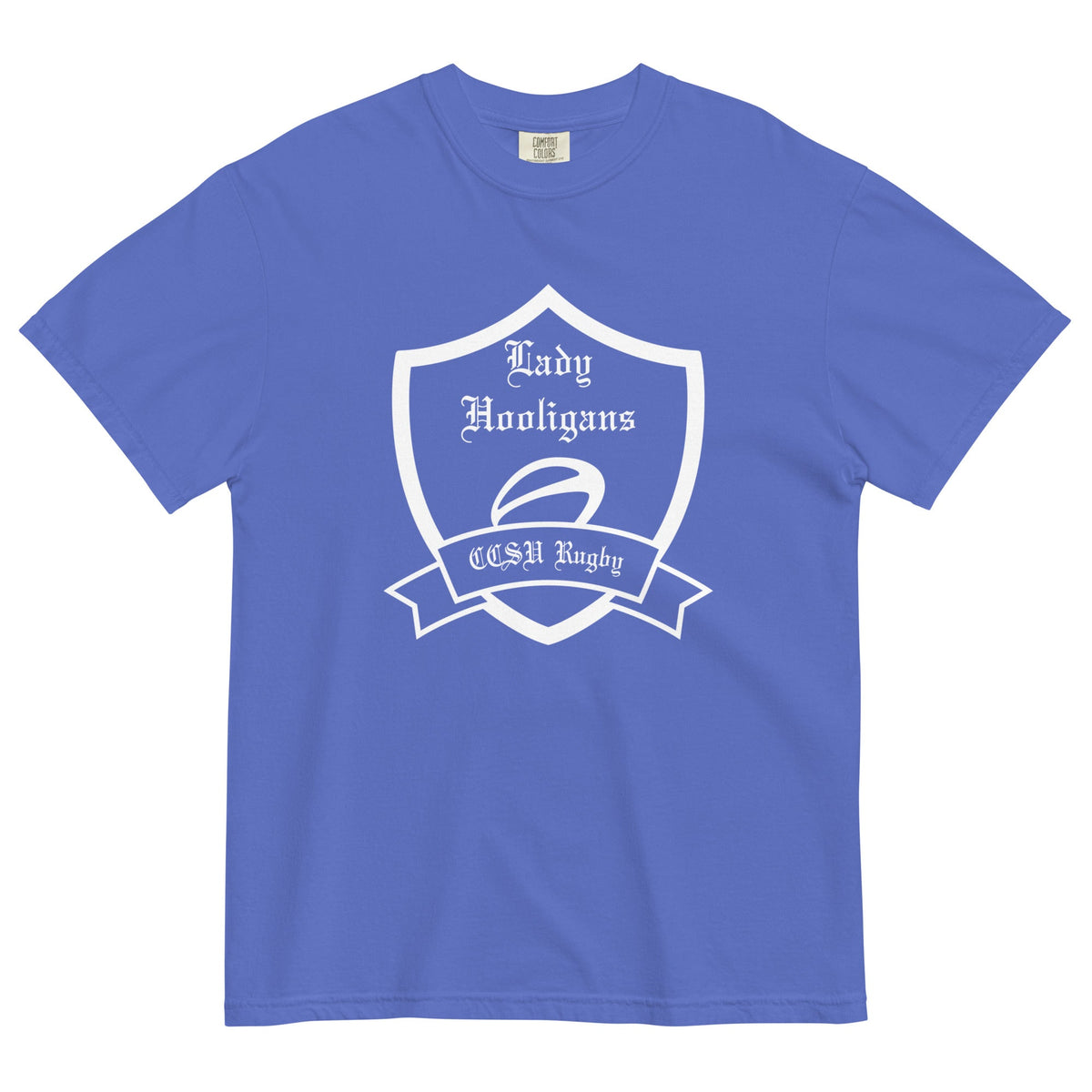Rugby Imports CCSU Lady Hooligans Garment Dyed T-Shirt