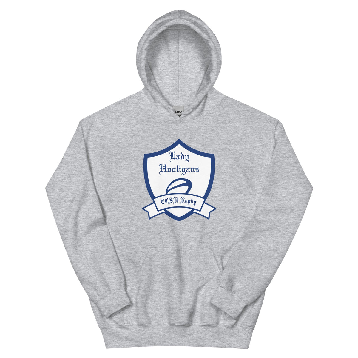 Rugby Imports CCSU Lady Hooligans Heavy Blend Hoodie