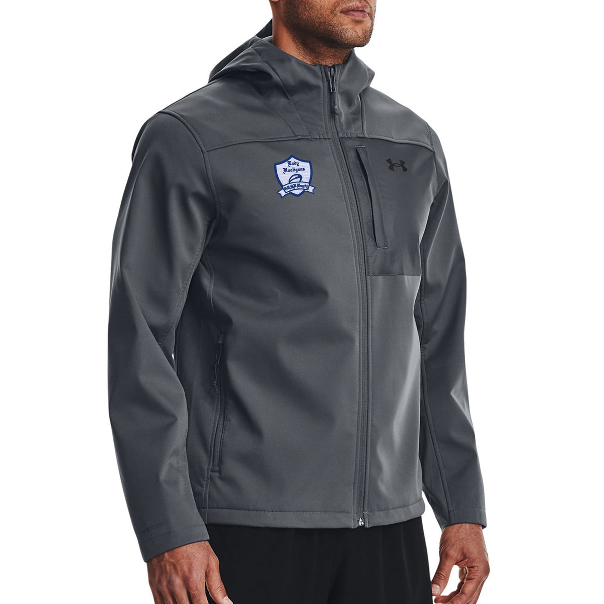 Rugby Imports CCSU Lady Hooligans UA CGI Hooded Jacket
