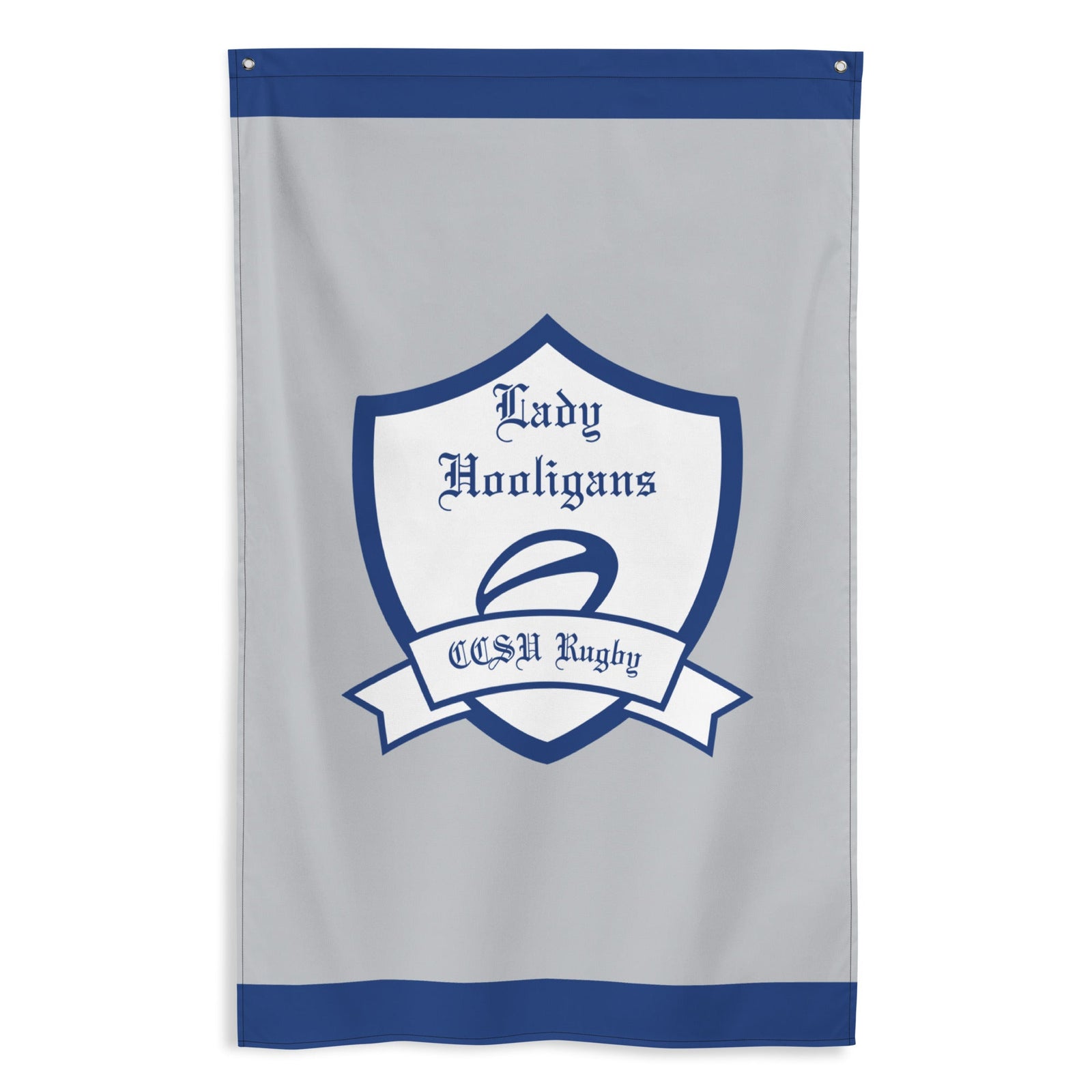 Rugby Imports CCSU Lady Hooligans Wall Flag