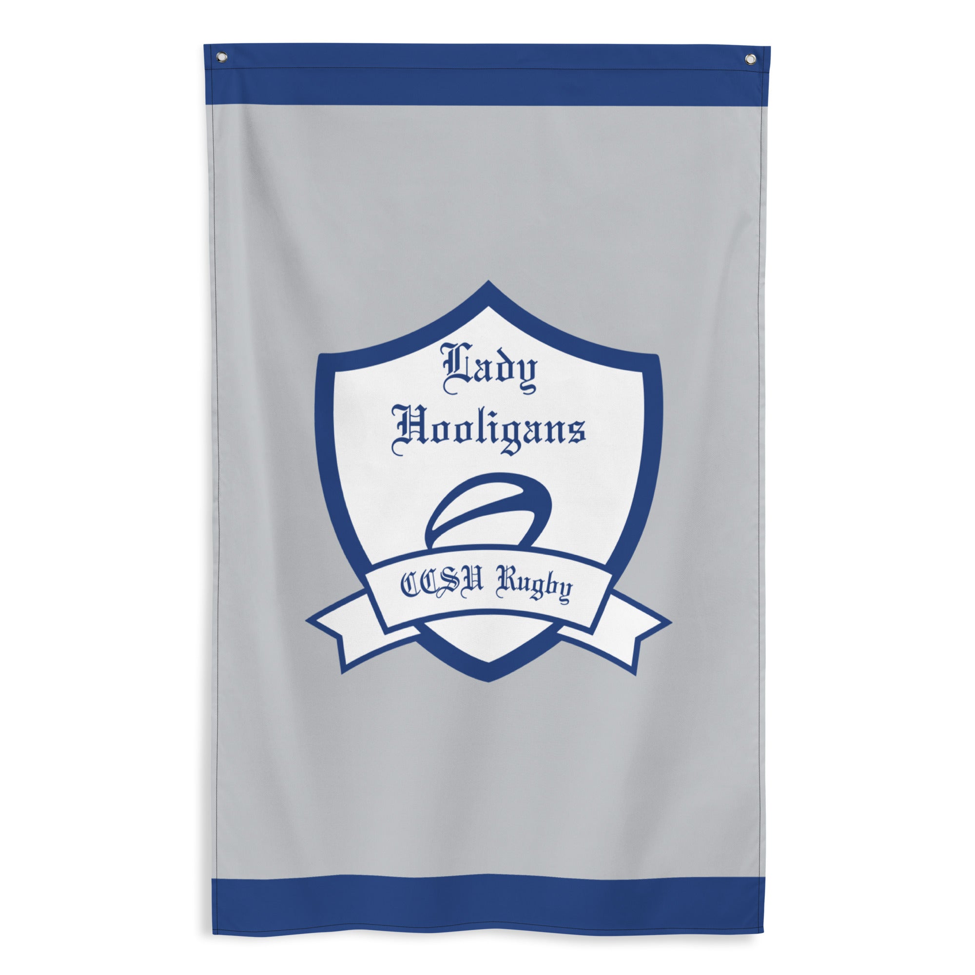 Rugby Imports CCSU Lady Hooligans Wall Flag