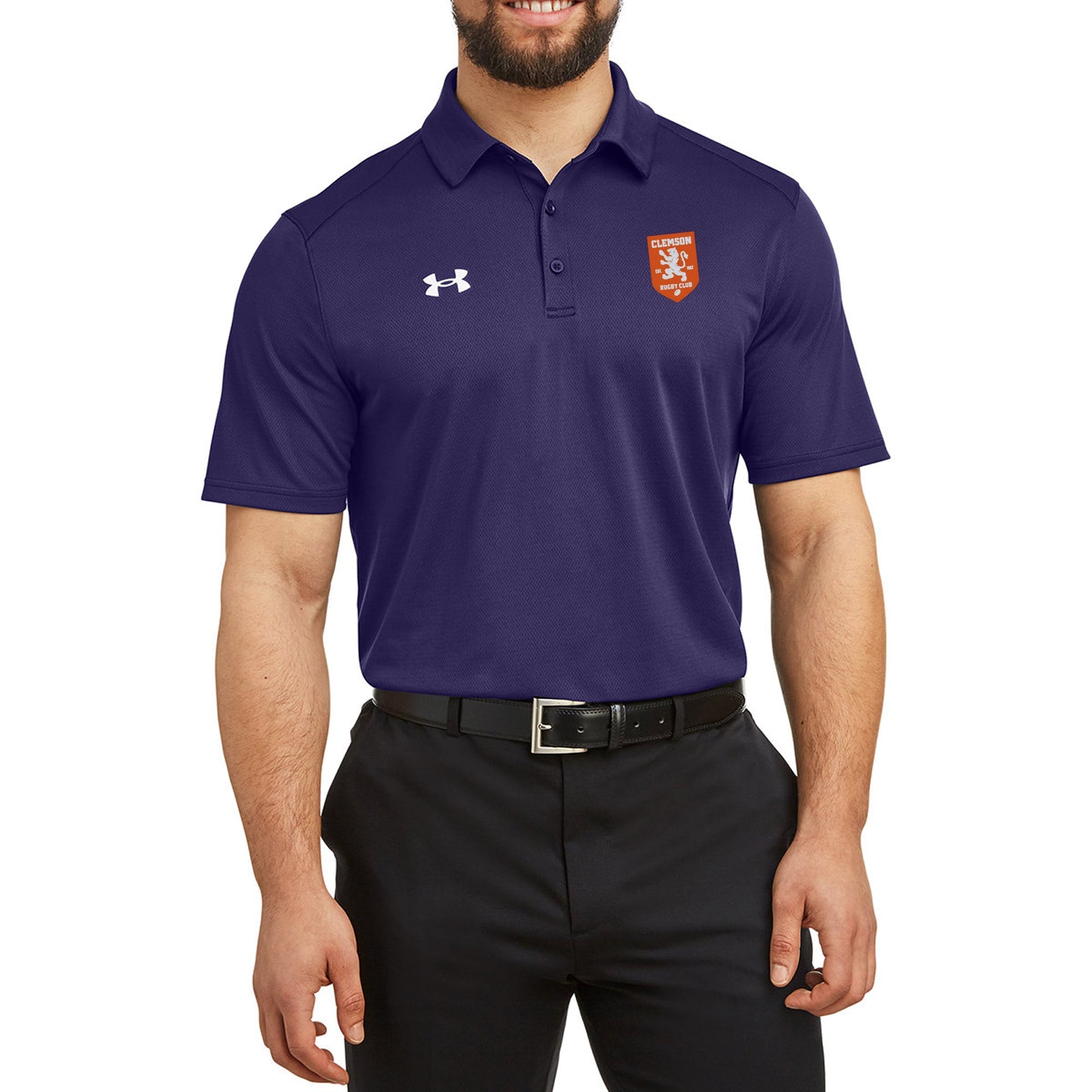 Rugby Imports Clemson Rugby Tech Polo