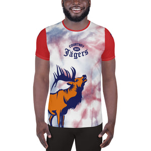 Rugby Imports Courtney RFC All-Over Print Athletic T-Shirt