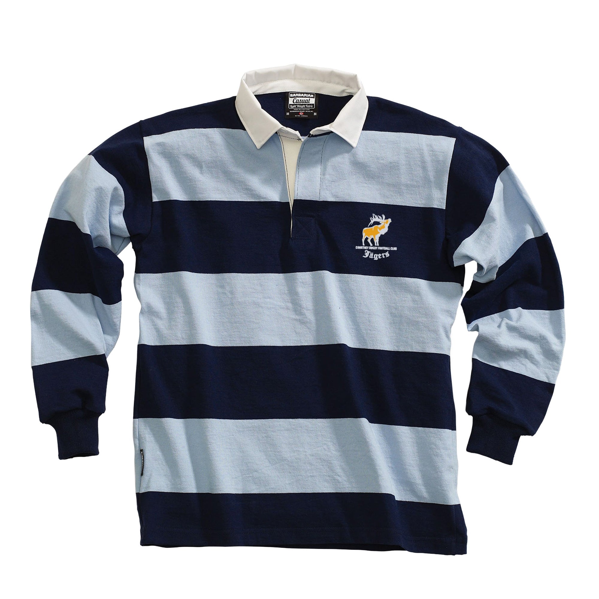 Rugby Imports Courtney RFC Casual Weight Stripe Jersey