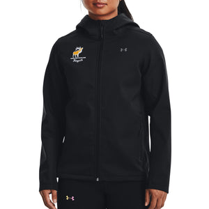 Rugby Imports Courtney RFC Women's Coldgear Hooded Infrared Jacket