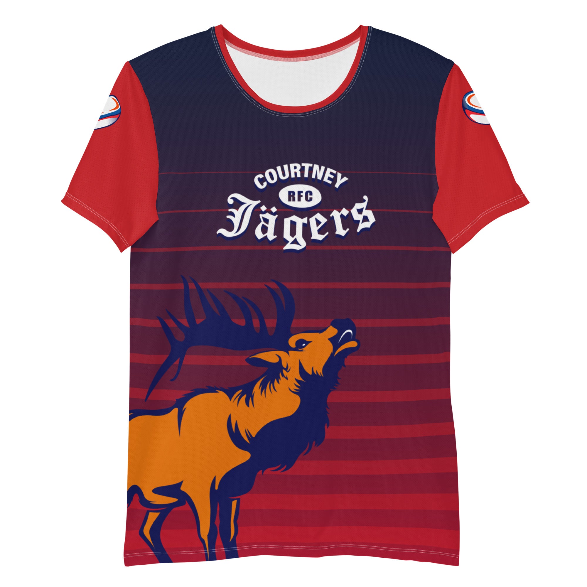 Rugby Imports CRFC All-Over Print Men's Athletic T-shirt