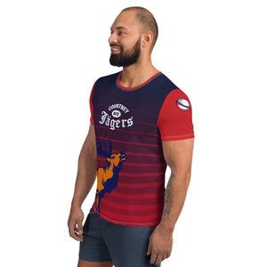 Rugby Imports CRFC All-Over Print Men's Athletic T-shirt