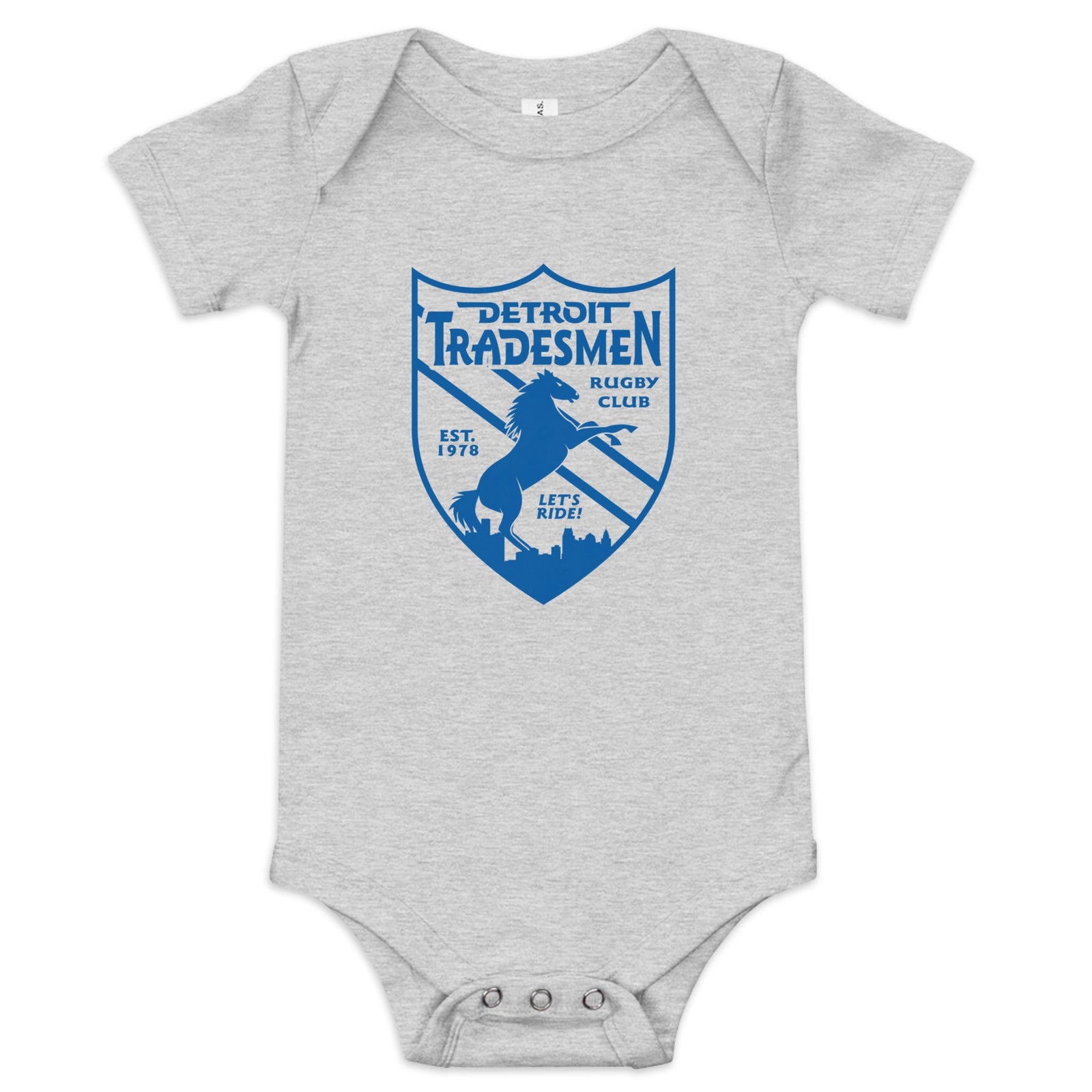 Rugby Imports Detroit Tradesmen Baby Onesie