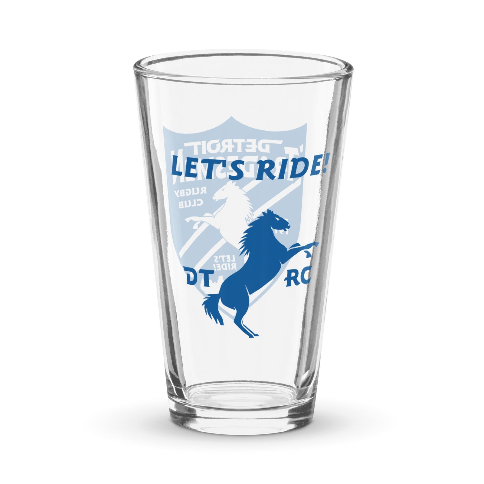 Rugby Imports Detroit Tradesmen Pint Glass
