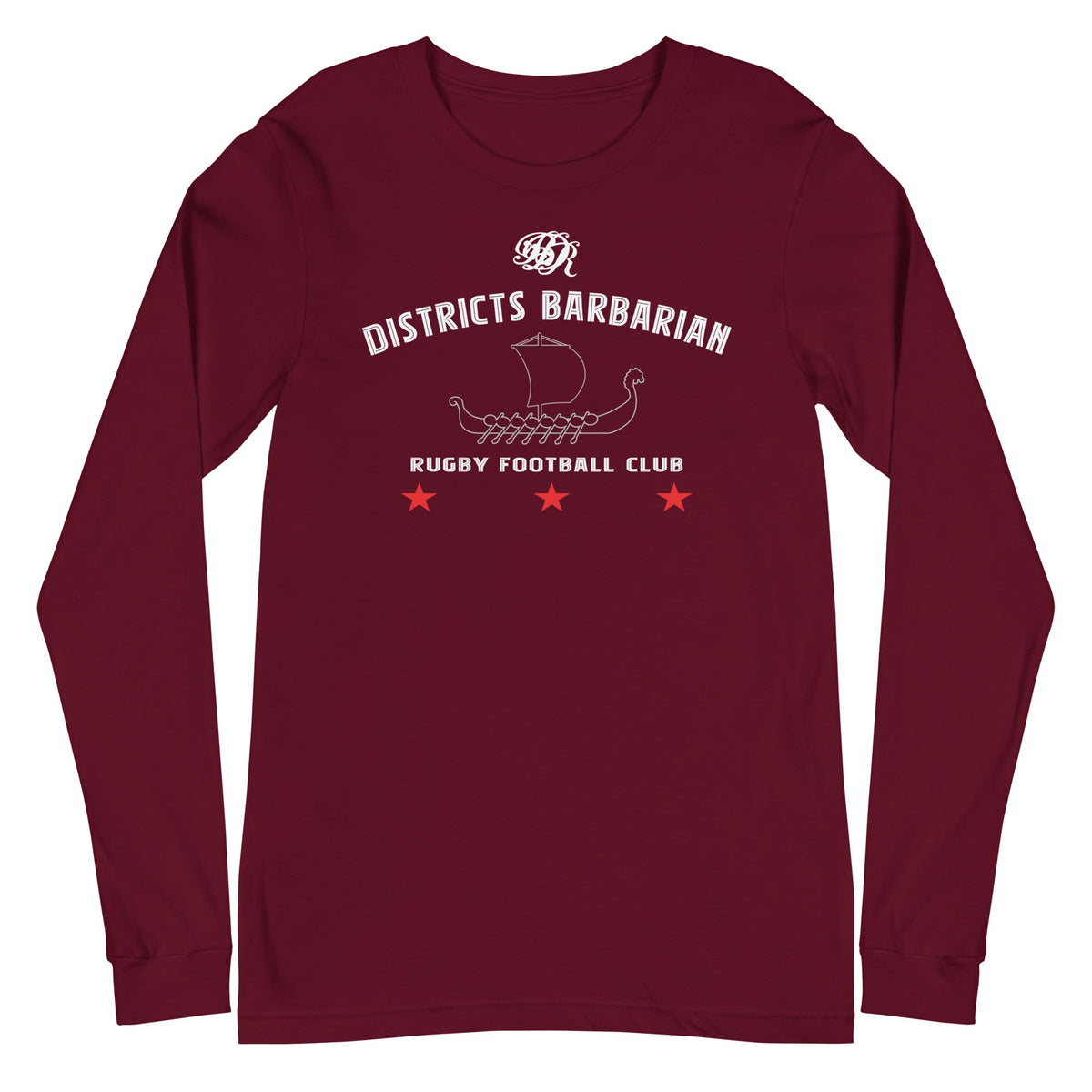 Rugby Imports Districts Barbarian RFC Long Sleeve Social Tee
