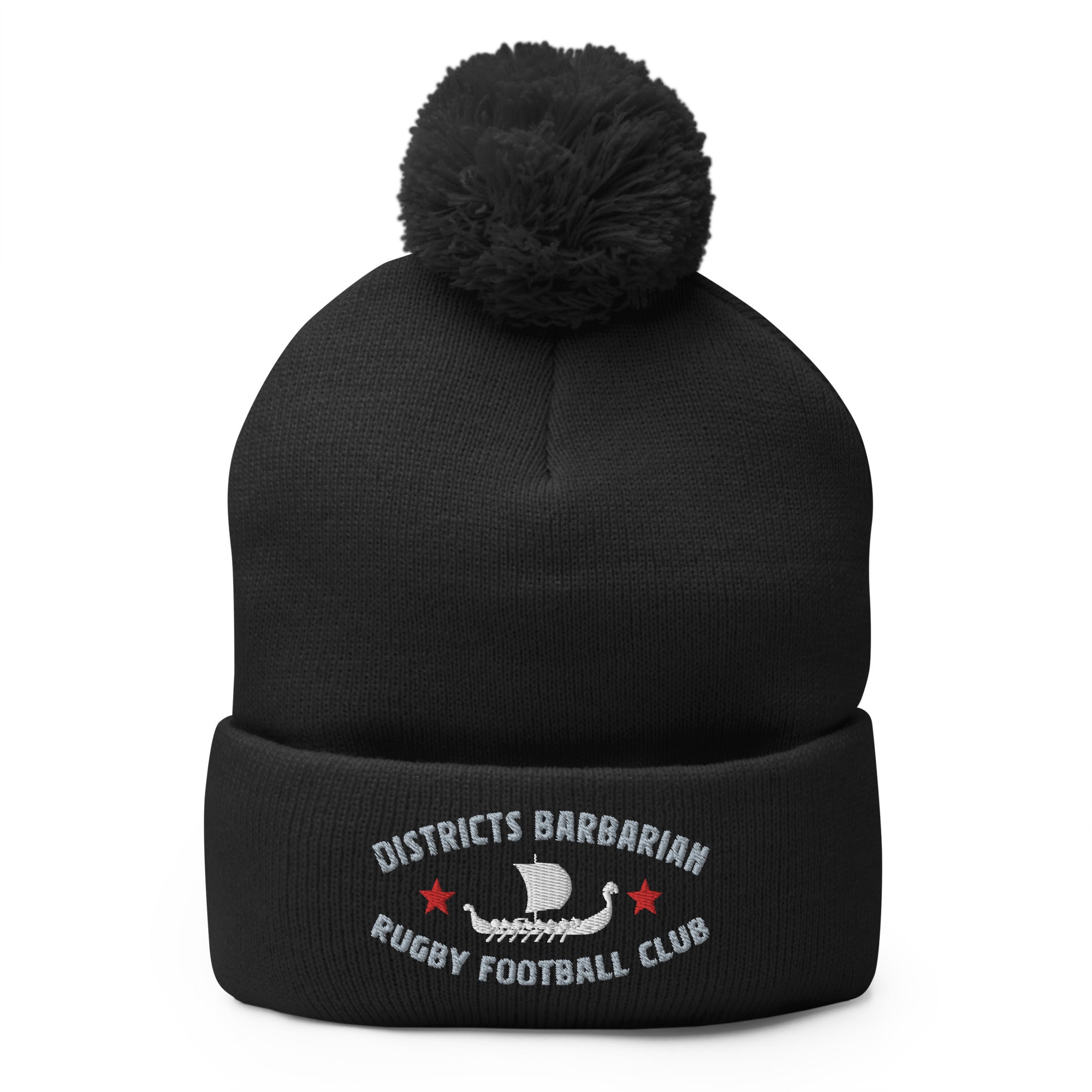 Rugby Imports Districts Barbarian RFC Pom-Pom Beanie