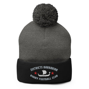 Rugby Imports Districts Barbarian RFC Pom-Pom Beanie