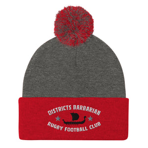 Rugby Imports Districts Barbarian RFC Pom-Pom Beanie