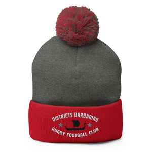 Rugby Imports Districts Barbarian RFC Pom-Pom Beanie