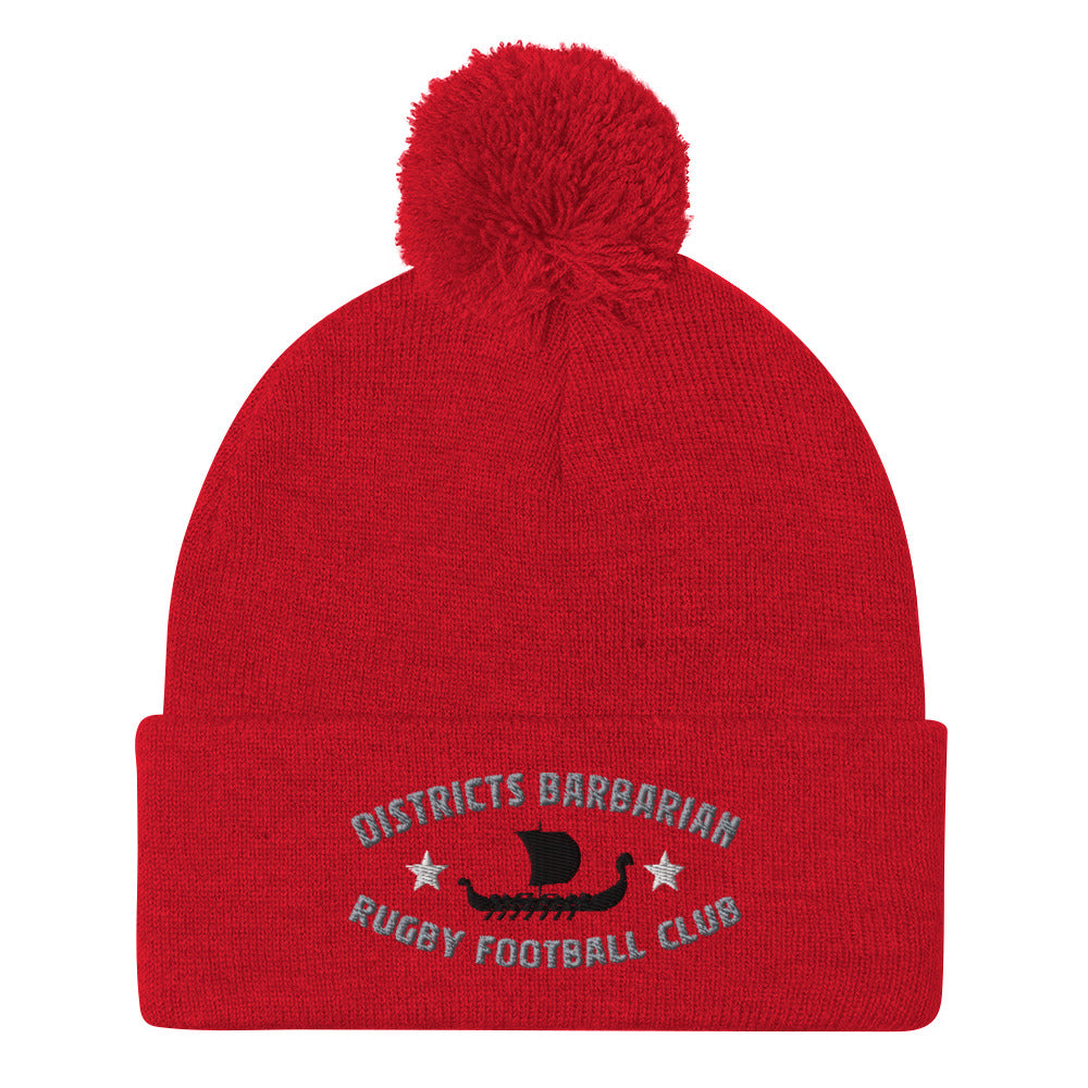 Rugby Imports Districts Barbarian RFC Pom-Pom Beanie