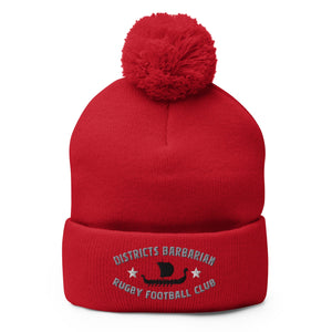 Rugby Imports Districts Barbarian RFC Pom-Pom Beanie