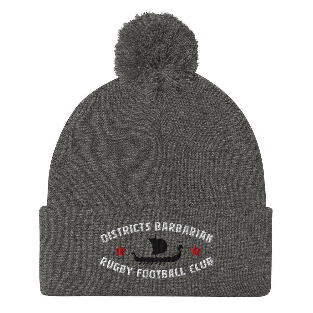 Rugby Imports Districts Barbarian RFC Pom-Pom Beanie