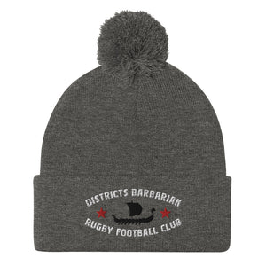 Rugby Imports Districts Barbarian RFC Pom-Pom Beanie