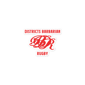 Rugby Imports Districts Barbarian RFC Stickers
