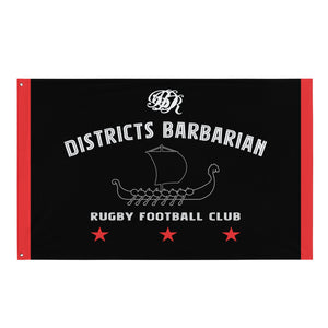 Rugby Imports Districts Barbarian RFC Wall Flag