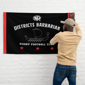 Rugby Imports Districts Barbarian RFC Wall Flag