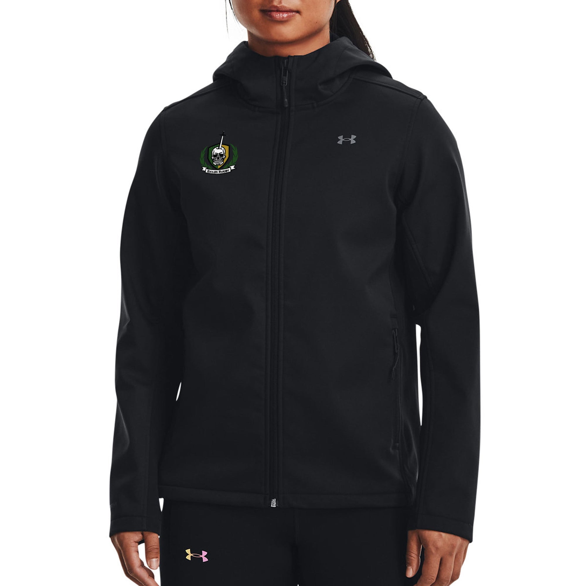 Rugby Imports Exiles RFC Women's Coldgear Hooded Infrared Jacket