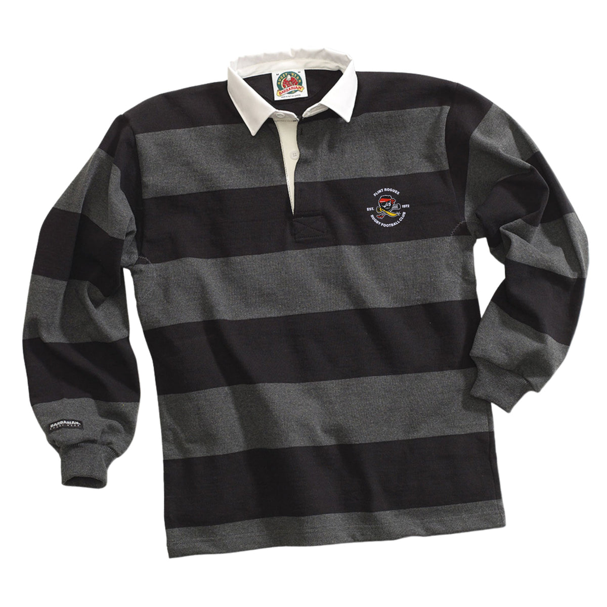 Rugby Imports Flint Rogues RFC 4 Inch Stripe Jersey