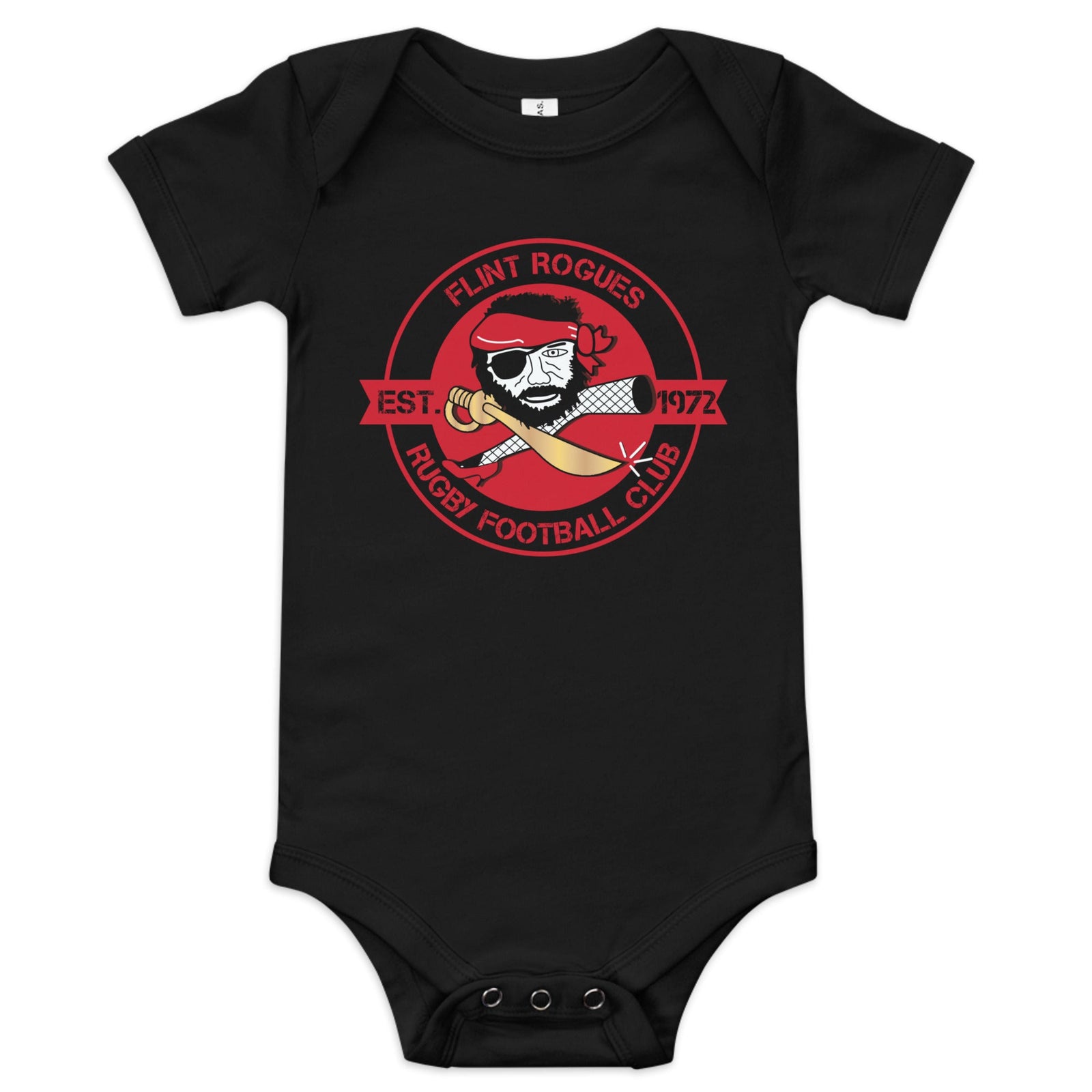 Rugby Imports Flint Rogues RFC Baby Onesie