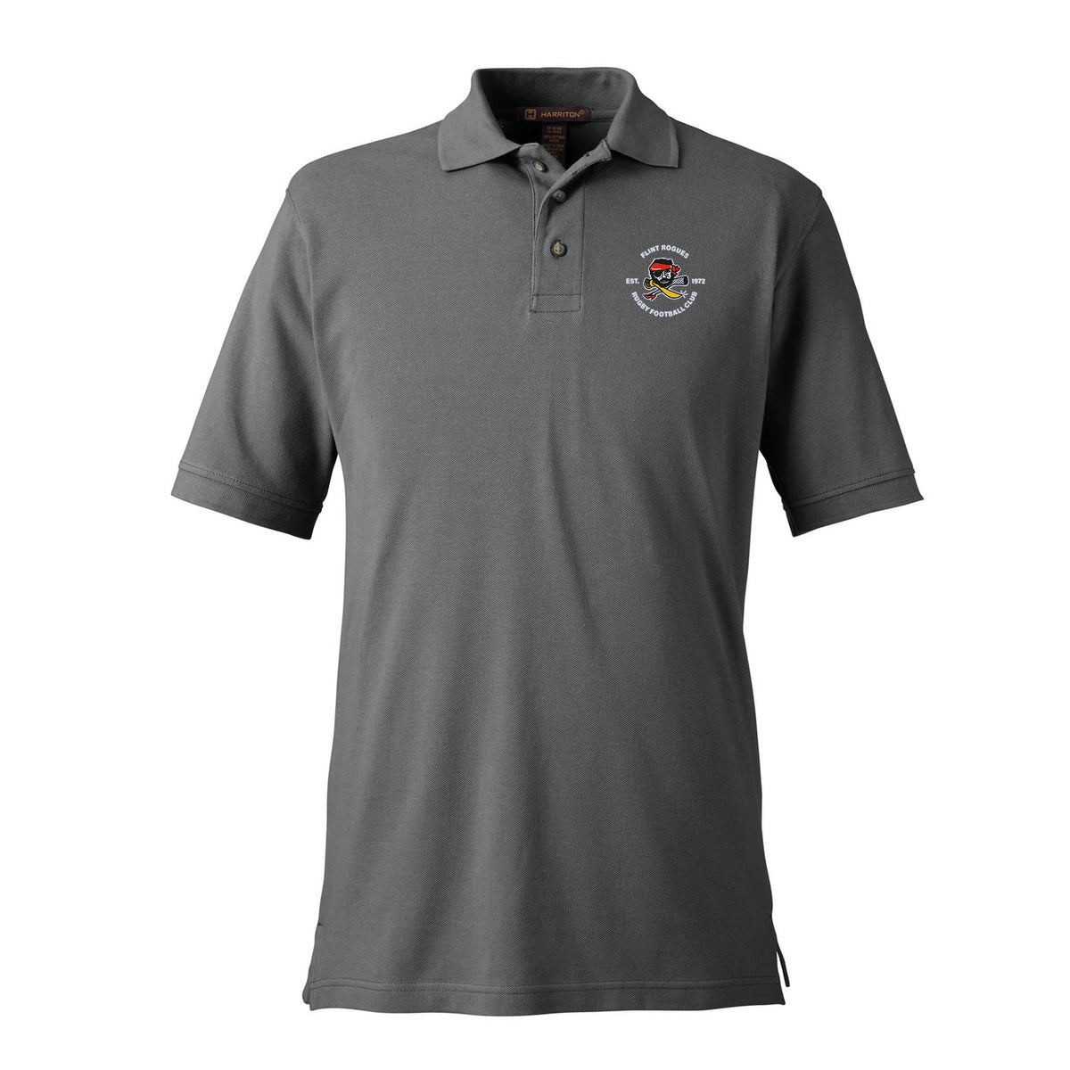 Rugby Imports Flint Rogues RFC Ringspun Cotton Polo
