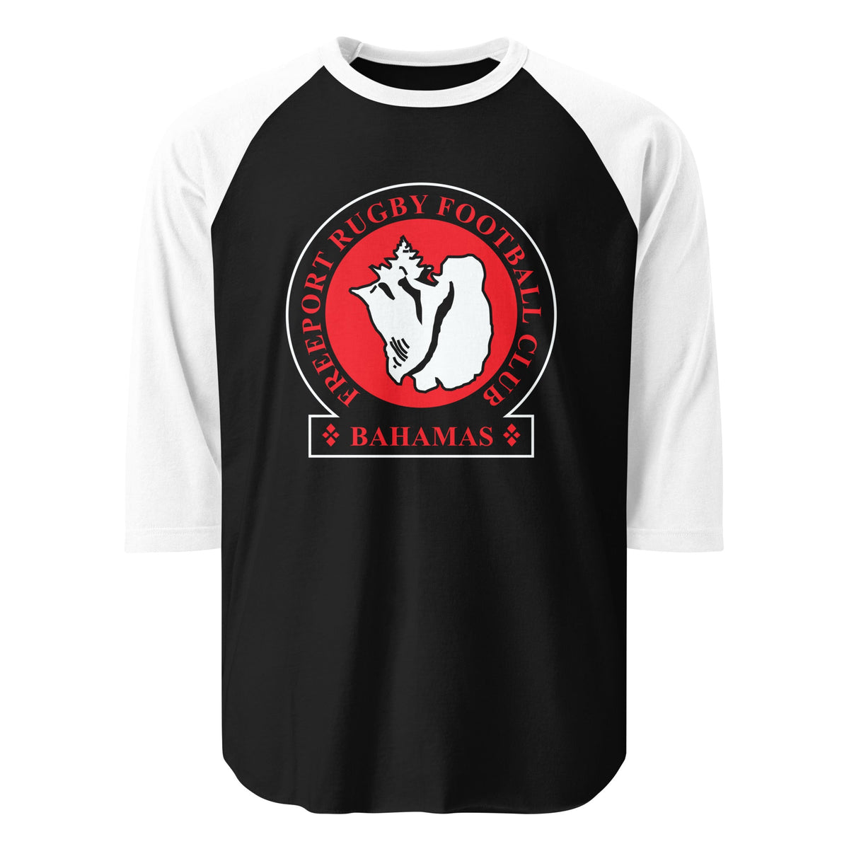 Rugby Imports Freeport RFC Raglan 3/4 Sleeve Tee