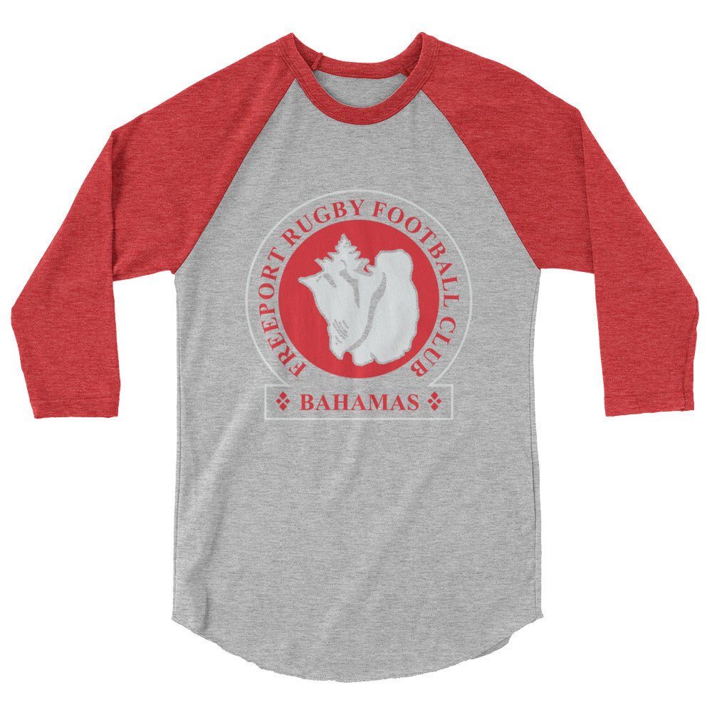 Rugby Imports Freeport RFC Raglan 3/4 Sleeve Tee