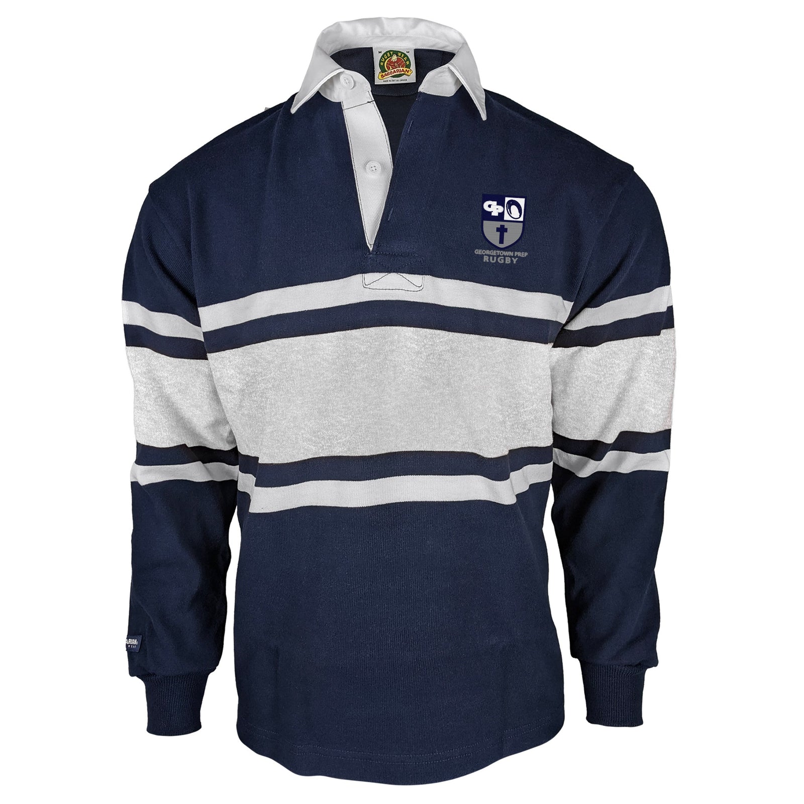Rugby Imports Georgetown Prep Collegiate Stripe Jersey