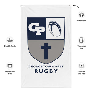 Rugby Imports Georgetown Prep Wall Flag