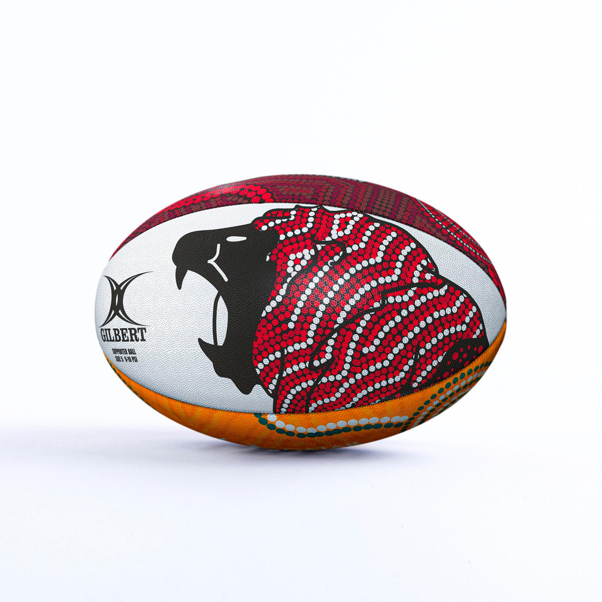 Rugby Imports Gilbert British & Irish Lions 25 Supporter Ball