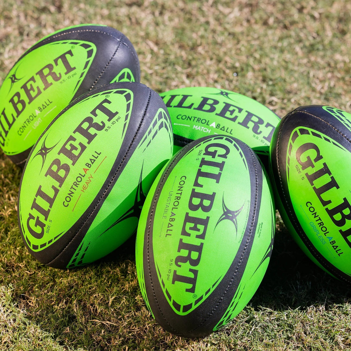Gyratory System Rugby Gilbert Control-A-Rugby Ball Passing System Set - Rugby Imports