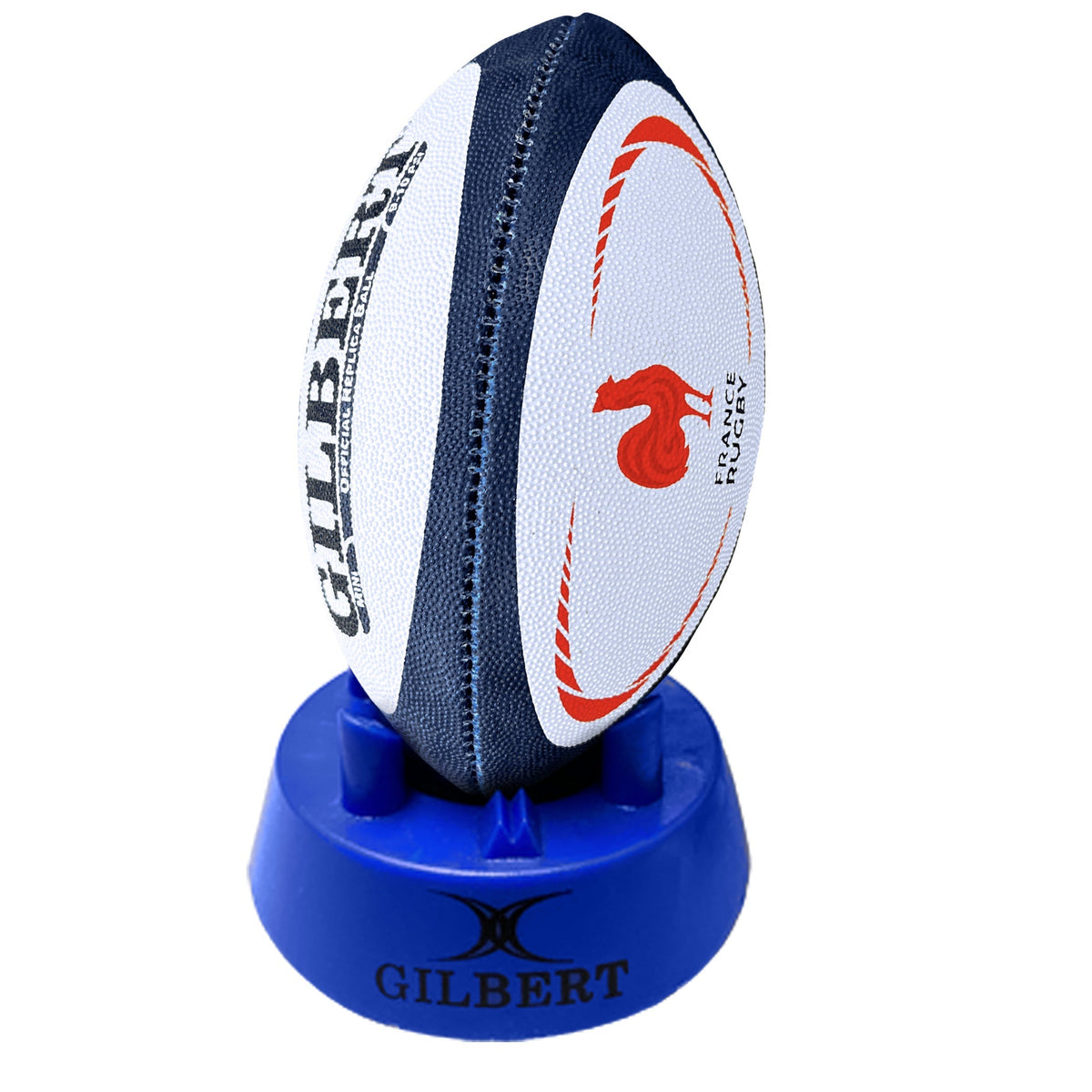Gilbert Rugby Stand Gilbert France Mini Replica Rugby Ball - Rugby Imports