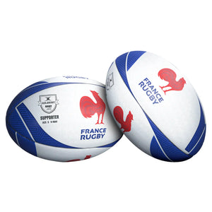 Gilbert Pallone Da Rugby In Spugna Francia - Morbido, Unisex, Multicolore, Taglia Unica, Ideale Per Bambini E Allenamento
