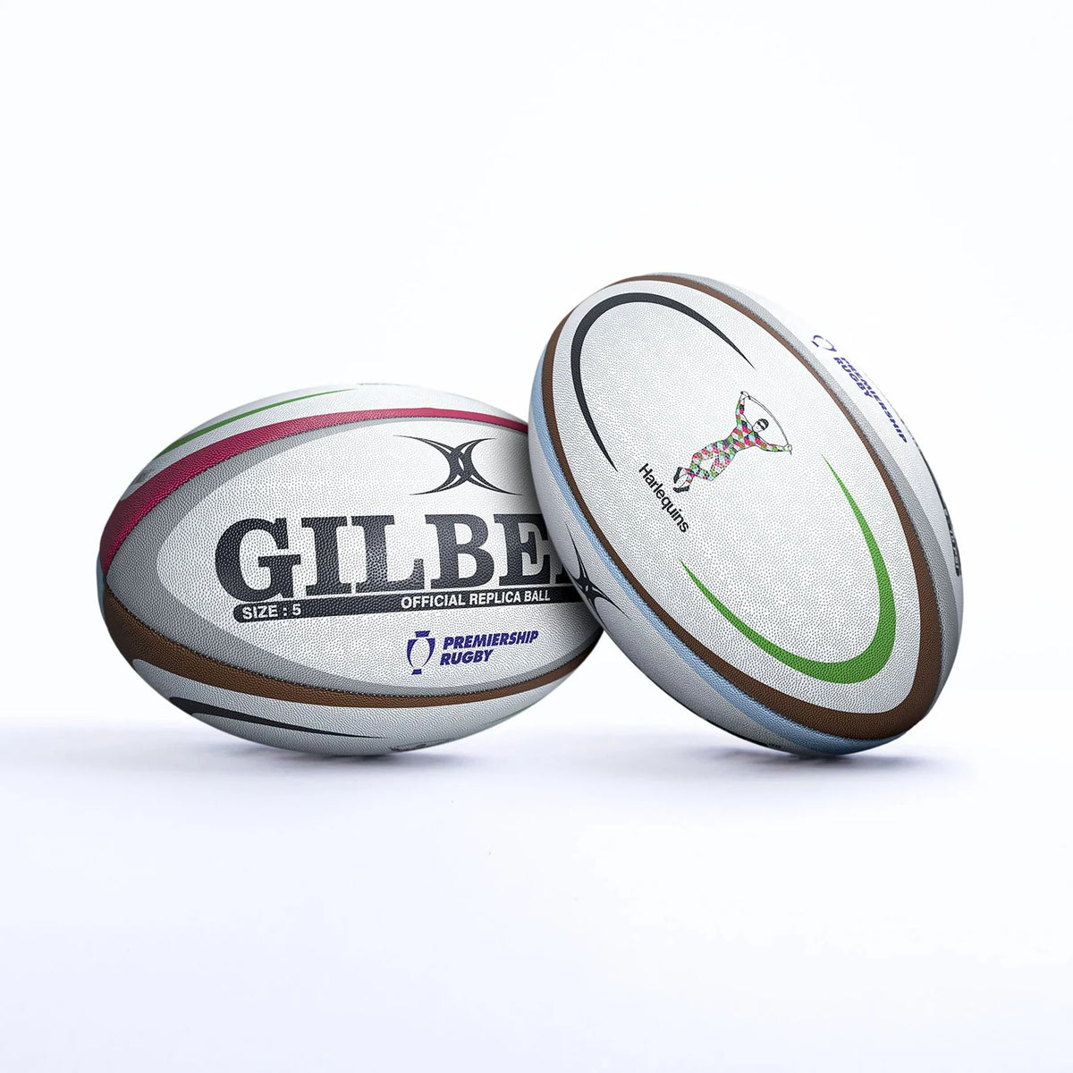 Rugby Imports Gilbert Harlequins Rugby Club Replica Ball