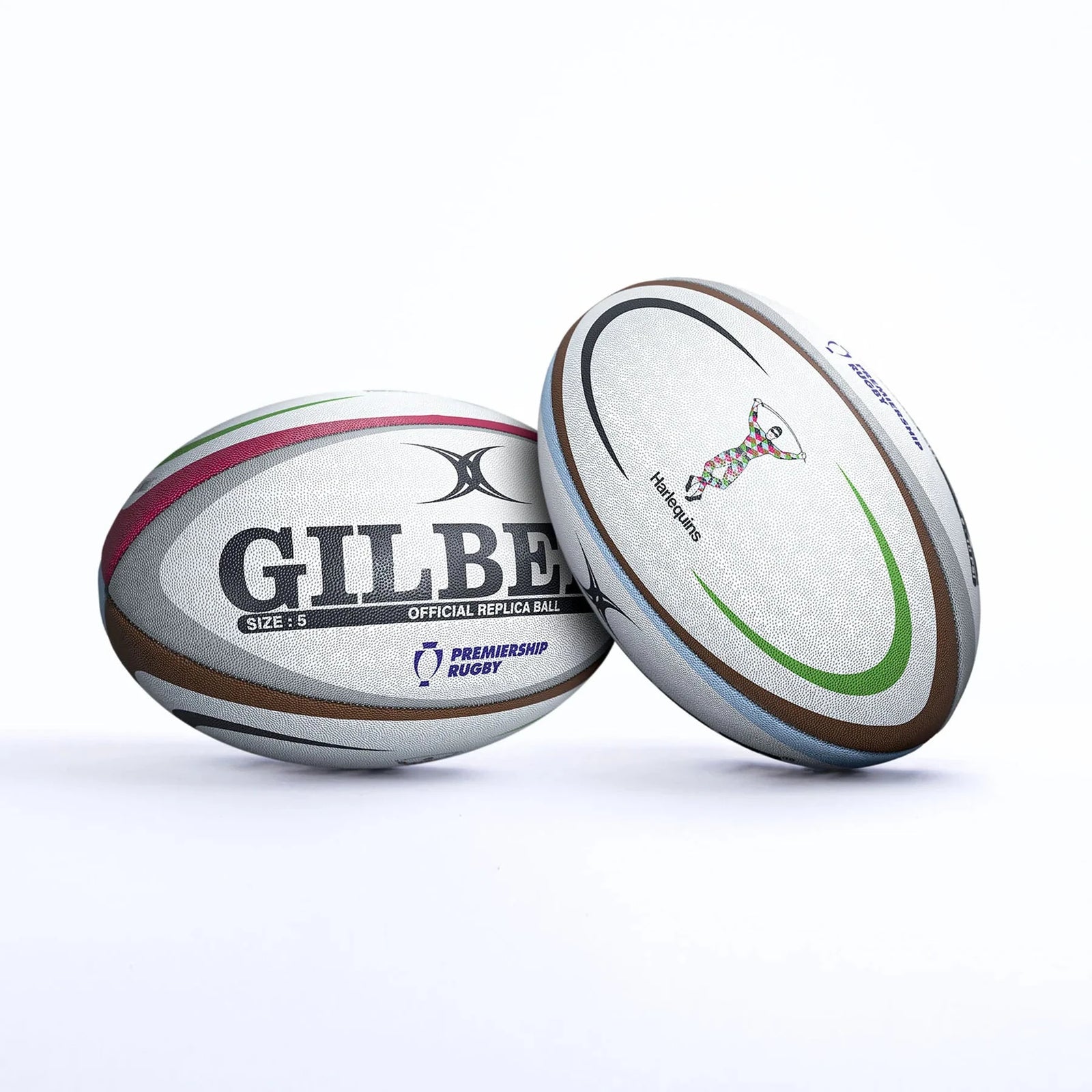 Rugby Imports Gilbert Harlequins Rugby Club Replica Ball